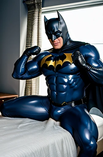 Spreading legs on the bed show off big bulge. Screaming much by pain power now growing body effect glow Much muscular body every muscles Very big bicep, swollen hunk chest swollen abs Yaoi Gay Batman and Robin close relationship Molesting, sitting on bulge Batman on the bed. other Batman małe thick swollen muscular big batman bodybuilder in light blue and gray shiny latex full body suit, growth bump up chest. big buff packed create a Batman presenting tight latex pants bulge, wide chest, huge batman, huge muscles, very packed, buff chest, abs, big bicep, muscular blue Batman in latex, full body costume and has big erection bulge