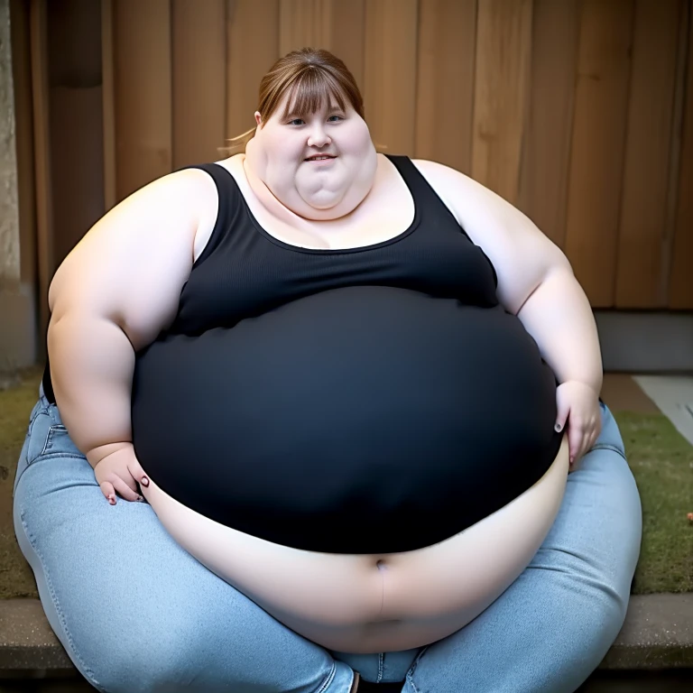 Extremely Morbidly Obese Welsh girl