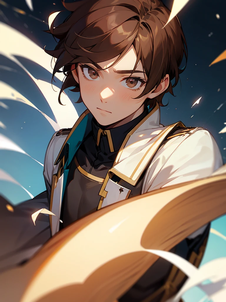 Male character with brown hair, almond eyes and with a UA uniform.