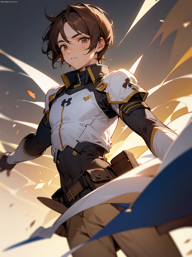 Male character with brown hair, almond eyes and with a UA uniform.