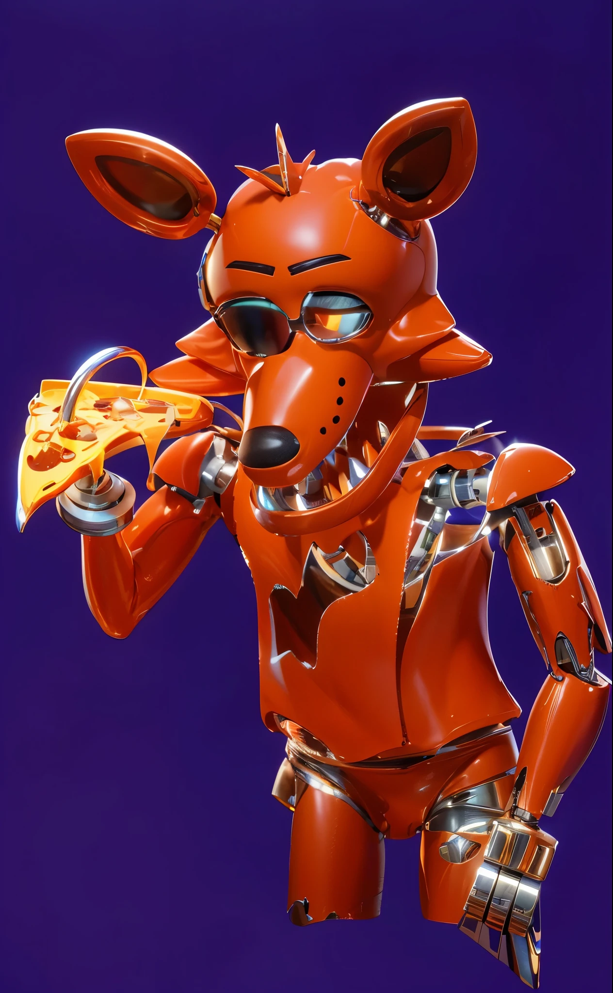 3d style, simplified design, 3d render, glossy texture, smooth 3d model, multiple light sources, rim light, sharp post effects render, (glossy plastic texture with multiple big light probe refractions), perfect cgi, smooth silhouette, high intensity refraction, (super glossy material), most beautiful vfx , blue background, plastic refractions, realistic, 4k, high resolution, rim light, photo shoot, commercial photo, profile shot, 4k, rim light, high resolution, 4k, glossy texture, smooth 3d model, multiple light sources, rim light, sharp post effects render, (glossy metallic texture with multiple big light probe refractions), perfect cgi, cgi art created only with gradients, smooth silhouette, high intensity refraction, (super glossy chrome material), most beautiful vfx, blue background, chrome metal refractions, multiple light sources, rim light, sharp post effects render, perfect cgi, digital art, detailed digital art, reflective, best quality, 4k, masterpiece:1.2, ultra-detailed, realistic, vivid colors, dark and moody lighting, The image of the highest quality, ensuring every detail is showcased perfectly. It in 4k resolution, allowing viewers to immerse themselves in the richness of the colors and intricate details. The realistic rendering. under the spotlight, reflecting, high-resolution image, realistic rendering, dark background, and rim light photorealistic