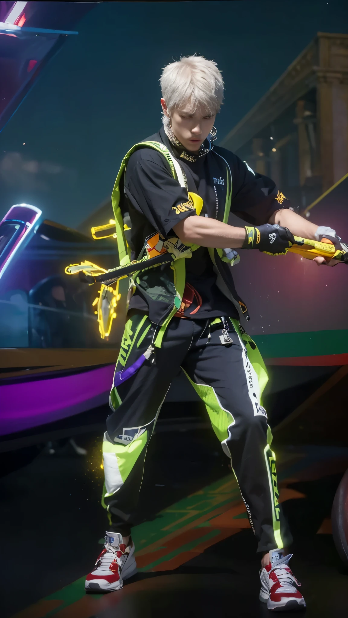 ((BEST quality, 8k, Masterpiece:1.3)), up per body,, Sharp focus:1.2, Handsome Man with perfect figure, higly detailed facial and skin teksture, Detail eyes, double eyelids,interior view, perfect lightning