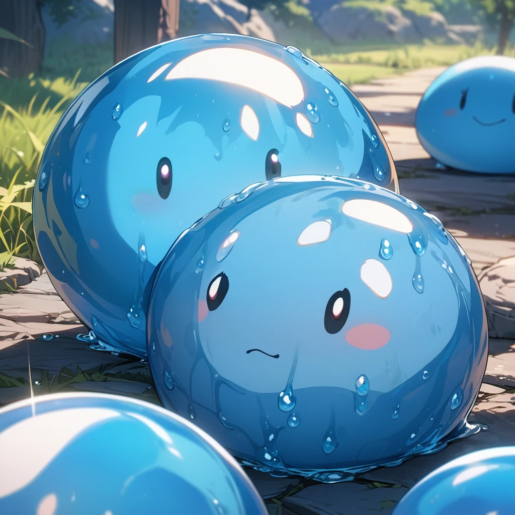 Masterpiece, ultra detailed, best quality, Slime,Dragon Quest,