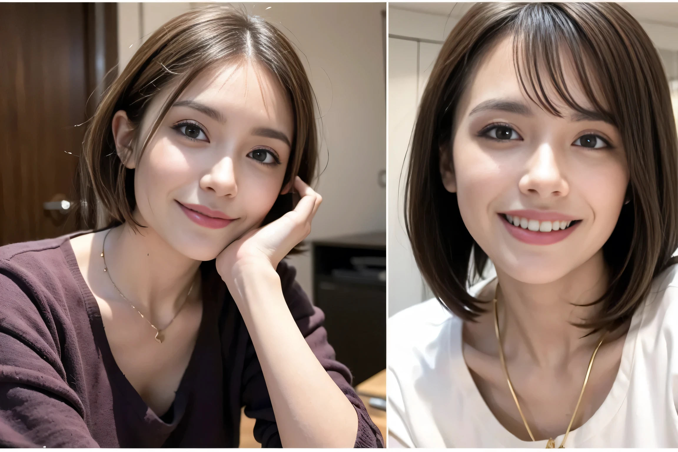 (Realistic:1.1),(masterpiece,Highest quality),8k,(49 years old), 50 years old, slimカップル、Tight waist,Upper Body,full-course dinner、wine 、Amazing view of the sunset sky and clouds、Perfect Anatomy, Brown Hair, short hair,Random Hairstyles,((Highly detailed face and eyes:1.2)),Perfect golden ratio face,Long sleeve shirt、dress,(smile:1.2)、Shortcuts、cute、(Realistic, Intricate details:1.2), A bright smile、short hair,Bright Face、赤wine 、Appetizers、Italian food、wine bottle、Champagne、スパークリングwine、(slimな顔), (The body is slim), (Brown Hair), (Shortcuts), Upper Body, 白wine, slim, wineグラス,