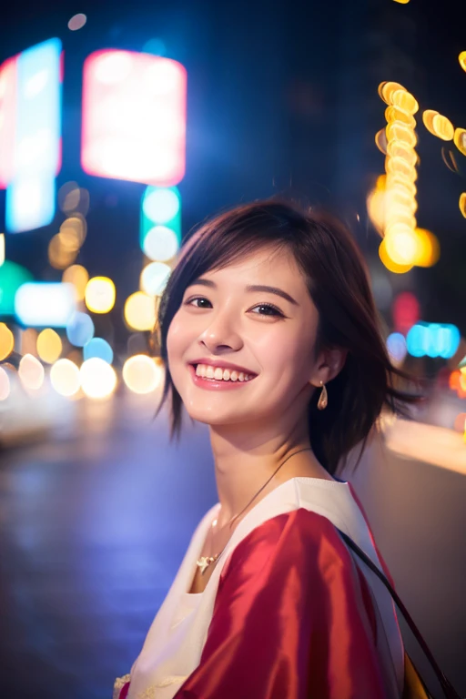 Highest quality、Happy expression、The moment my wish came true、smile、Happy times、Background blur