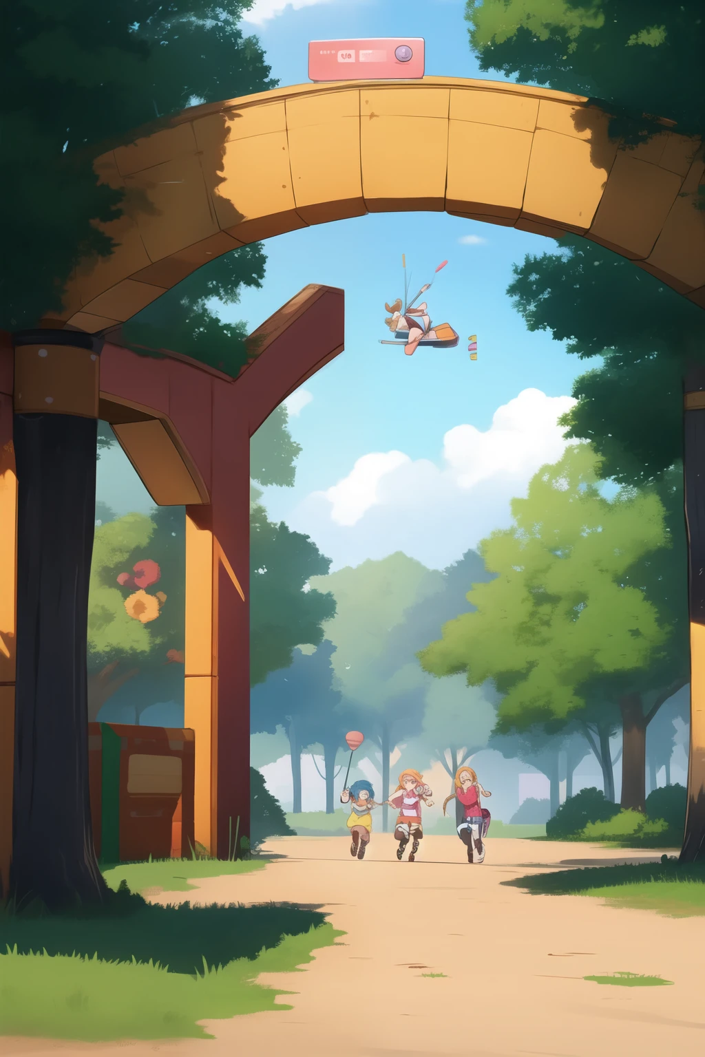 Orienteering,Friendship,Cartoon,Multiplayer