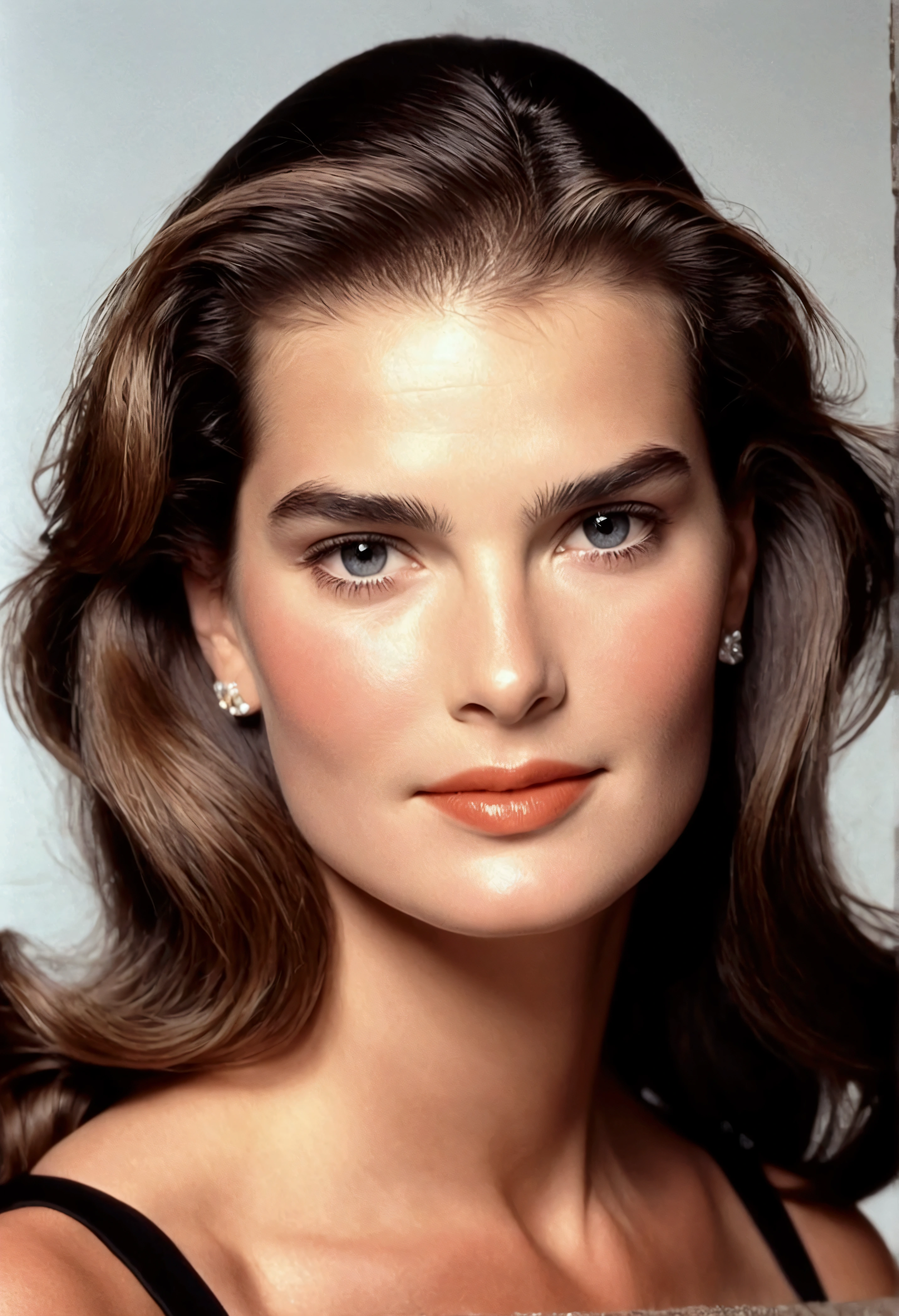 Brooke Shields, jeune de 18 ans ((((beau visageabsolument réel))))