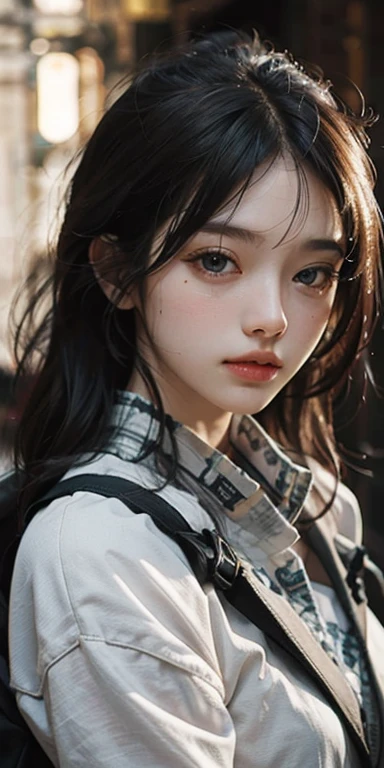 (masterpiece: 1.2, Portraiture, Highest quality), Realistic, (Live Action, Intricate details, Written boundary depth), Highest quality, masterpiece, Attention to detail, semi-Realistic, Sleeping in bed, shy, 21 years old, Short Blonde, blue eyes, pajamas, Slim figure、Canopy bed、