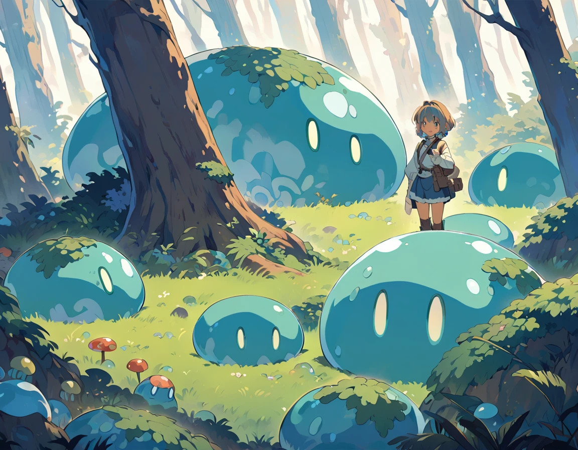 Ghibli, Nausicaa, Slime mold covering the forest