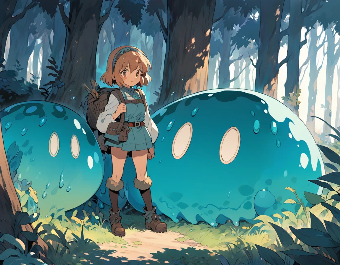 Ghibli, Nausicaa, A slimy slime mold covering the forest