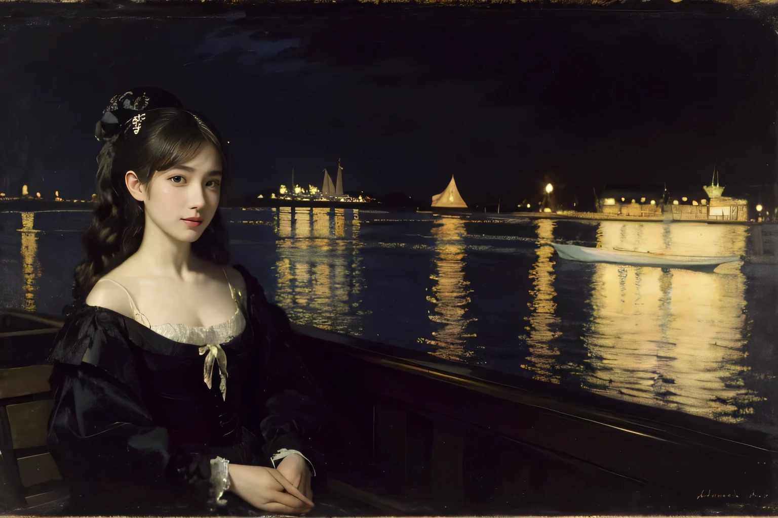 James Whistler's Nocturne.,smile