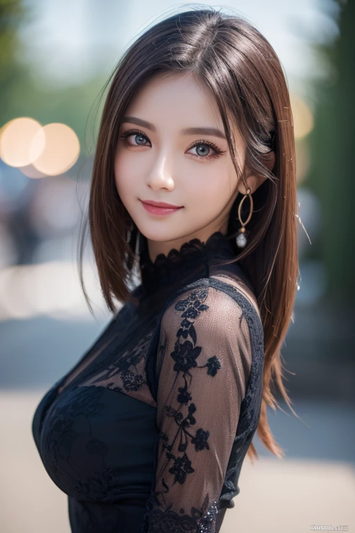 able top, highest quality, shape, Super detailed, finely, High resolution, 8k wallpaper, Perfect dynamic shape, beautiful and detailed eyes, natural color lip, random sexy pose,smile、midnight、Beautiful and dense face、perfect and beautiful face,Big eyes、real photos(best image quality),looking at camera、Please stand、Do gal makeup,blurred background
8K, ultra highres, Seductive pose