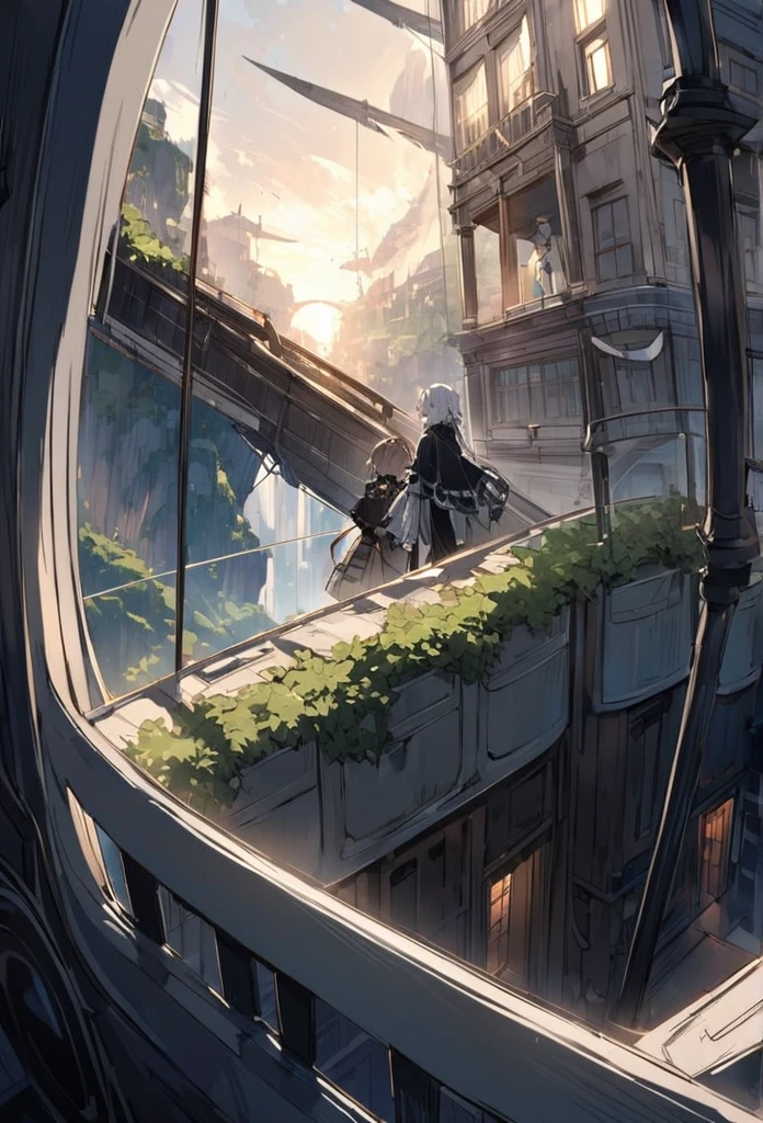Leave the earth behind, leave the white gloves and the black gloves behind.. leave that behind. 

You are already on board the airship looking out the window as you move away from this place, your place..

So you can take off the hand protection.