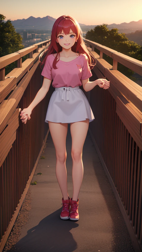 anirl, 1girl, scenery, looking at viewer, smile, pov dating, (holding hands:1.3),, best quality, ultra high res, (photorealistic:1.4),