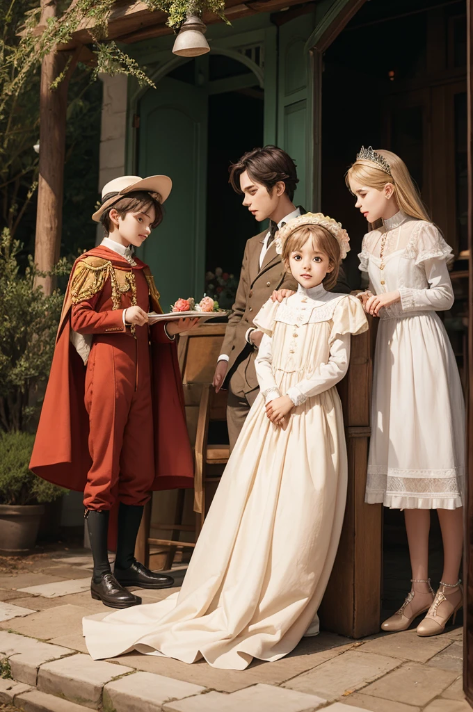 4 friends in the story Little Prince