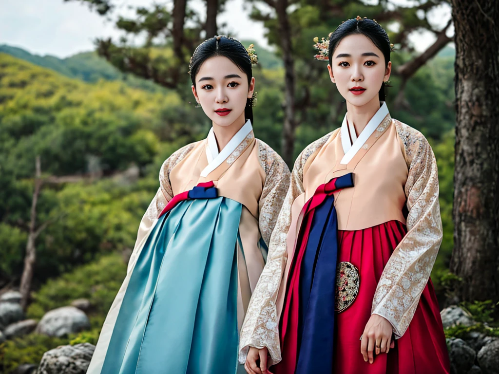 a korean actress starring in a fantasy television drama, film still, shot on a sony alexa, hanbok, edgEF, wearing edgEF eastern clothing, dangui, detailed face, detailed eyes, intricate details, film grain, skin details, high detailed skin texture, 4k, sharp focus, masterpiece, award winning photo, analog style photo, film grain, Full shout
