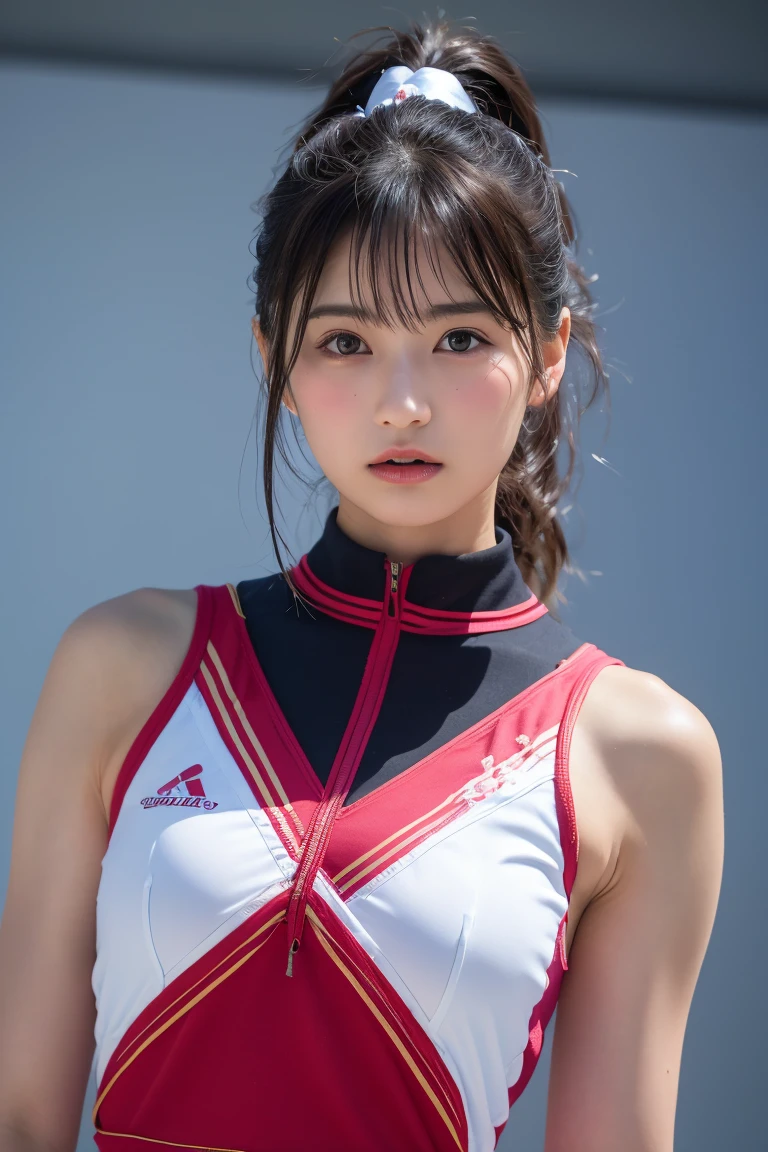 (8k, RAW Photos,Highest quality, High resolution:1.1), (超Realisticな:1.4),(Realistic, Realistic:1.3),The Beauty of Japan、Rhythmic gymnastics club、Rhythmic Gymnastics Uniform、((Upper Body:1.3))
