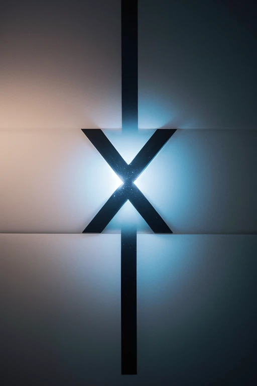 photo of an X with no one just an X