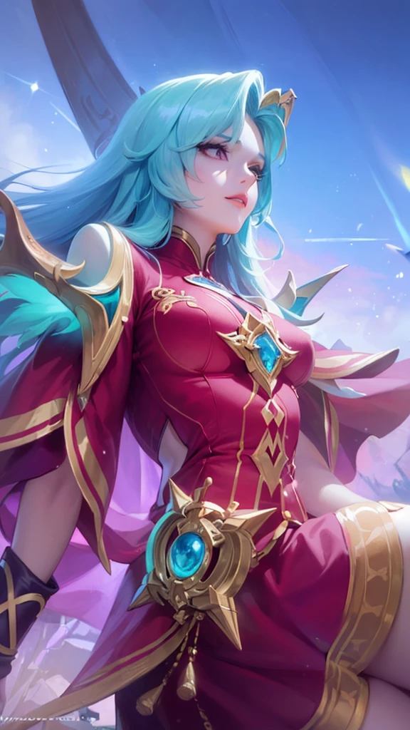 (Best quality, Bk, Masterpiece : 1.3)), upper bod y, Sharp focus: 1.2, Beautiful woman with perfe ct figure, Highly detailed facial and skin textur e, Detailed eyes, Double eyelids, Interior view, f erpect lighting, Glowing skin,