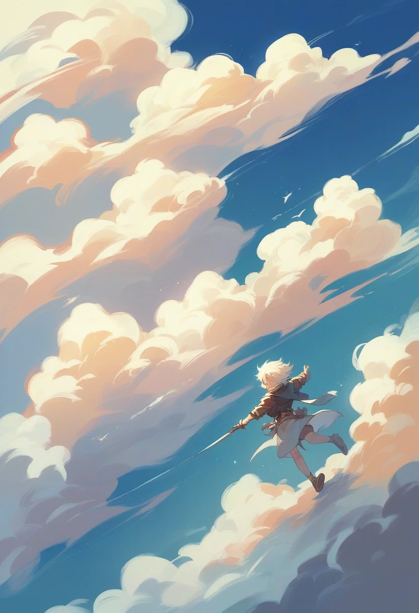 Blue sky　White cloud
