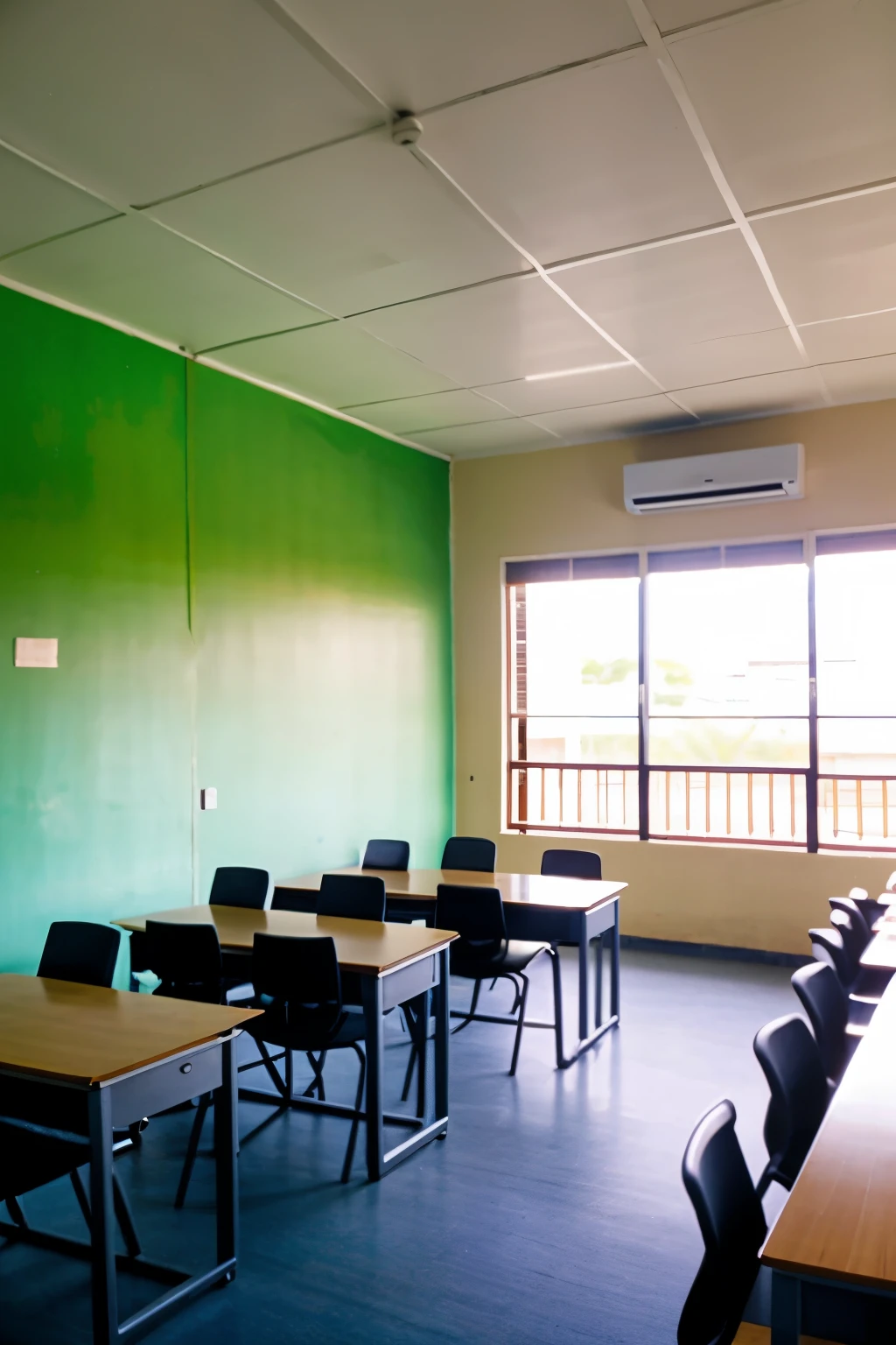 the computer class room in thailand school