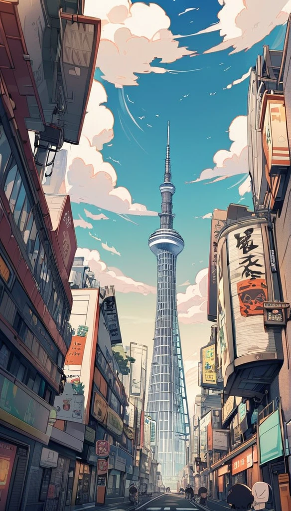 Tokyo Skytree 1000 years after human extinction