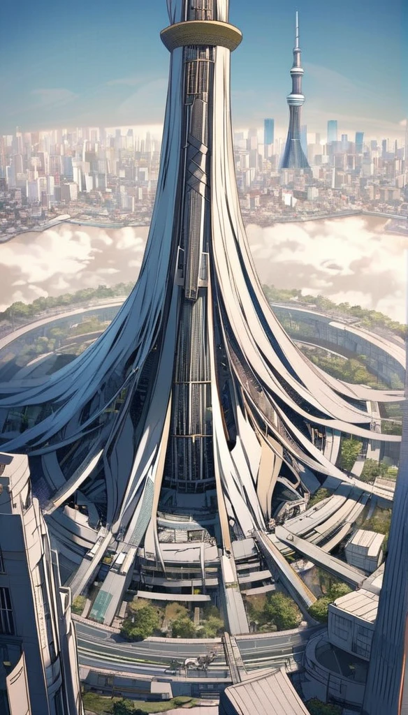 Tokyo Skytree 1000 years after human extinction