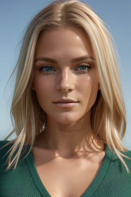 ;une femme aux cheveux longs blond et un pull rouge, beau visage latin, beau visage attrayant, joli visage féminin, Visage et yeux parfaits, visage extrêmement beau, Beaux yeux et visage, beau visage féminin, yeux verts clairs, , yeux et visage séduisants, yeux vert clair, beaux yeux verts, cheveux blond, platinum cheveux blond, porte des vêtements de sport, serré au corps, photo du corps entier