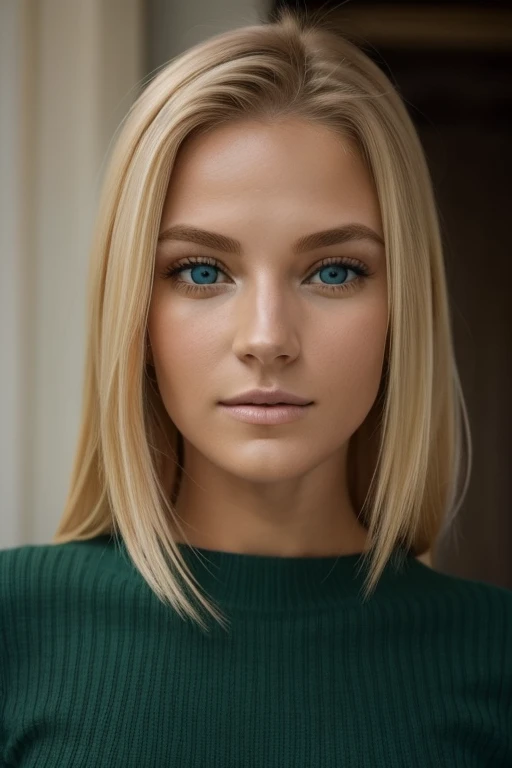 ;une femme aux cheveux longs blond et un pull rouge, beau visage latin, beau visage attrayant, joli visage féminin, Visage et yeux parfaits, visage extrêmement beau, Beaux yeux et visage, beau visage féminin, yeux verts clairs, , yeux et visage séduisants, yeux vert clair, beaux yeux verts, cheveux blond, platinum cheveux blond, porte des vêtements de sport, serré au corps, photo du corps entier