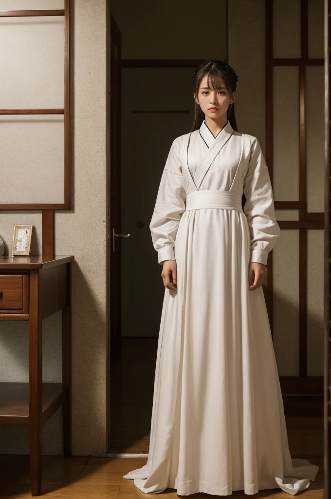 prison、Torture chamber、Dominant、High-quality images、Full body image、Contemptuous gaze、Korean women、Maid clothes、On the bed、拘束してくるDominant、High-quality images、Full body image、Contemptuous gaze、Korean women、bedroom、Korean maid fashion、I am a slave、I am defeated、Slave&#39;s point of view、Servant&#39;s Perspective