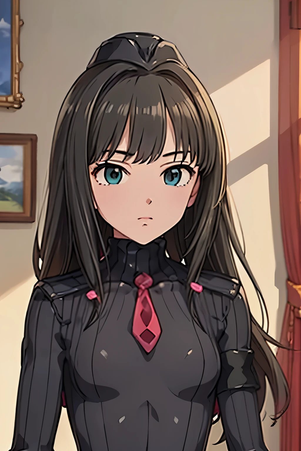 masterpiece, highest quality, (highest quality), (best illustrations), 8k,upper body,In the bedroom,perfect fingers, {{{masterpiece}}}, {{{best quality}}}, {{Super detailed}}, {{very delicate and beautiful}}, DOLLSUIT,black DOLLSUIT,{{{best quality}}}, {{Super detailed}}, masterpiece, highest quality, (highest quality), (best illustrations), 8k,{{{masterpiece}}}, {{{best quality}}}, {{Super detailed}}, {{{best quality}}}, {{Super detailed}},Shibuya Rin
