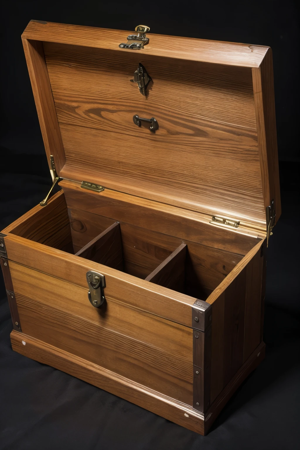 vintage souvenir chest front view