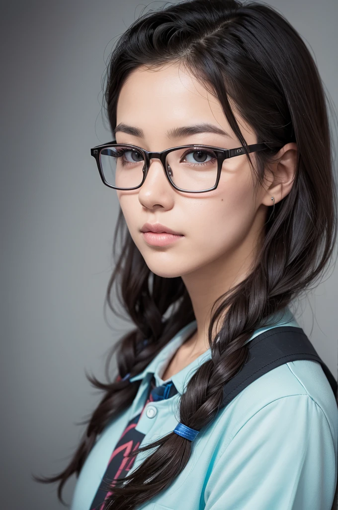 Nerd-based profile photo