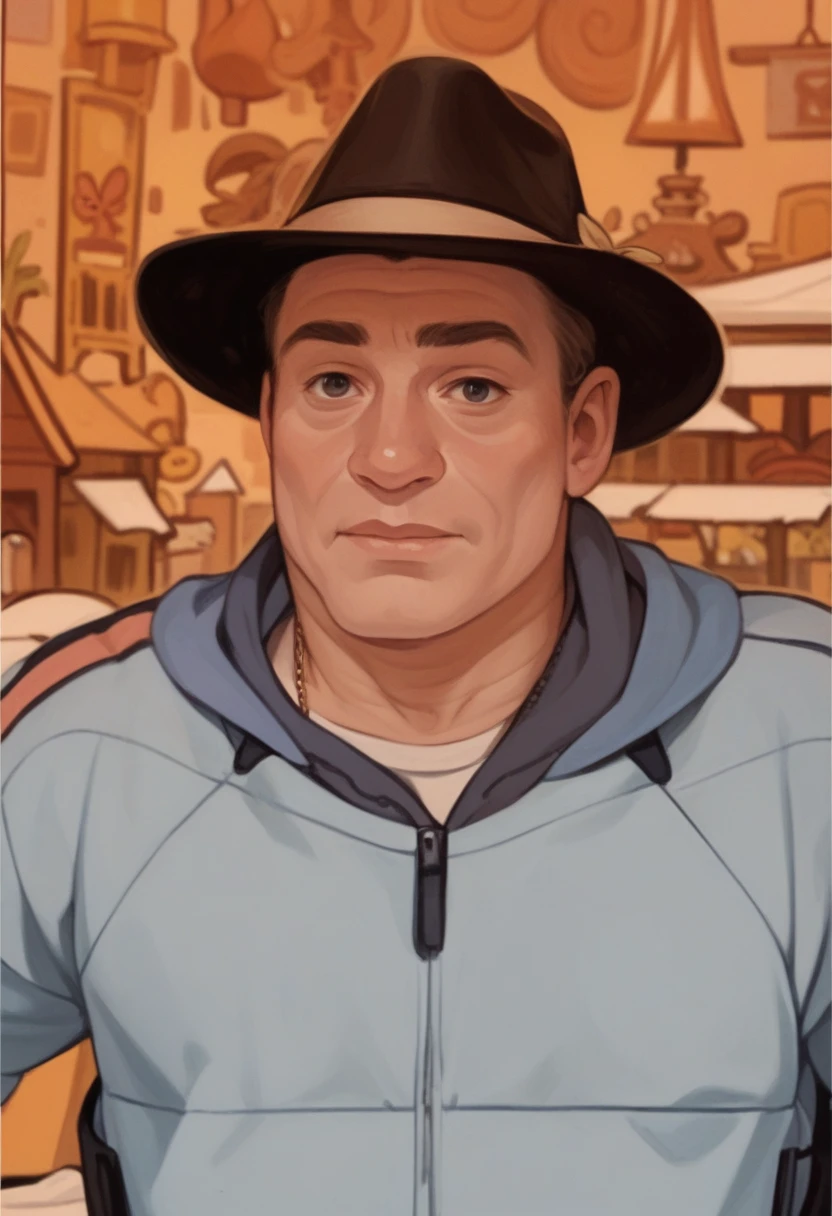transform this image into disney style