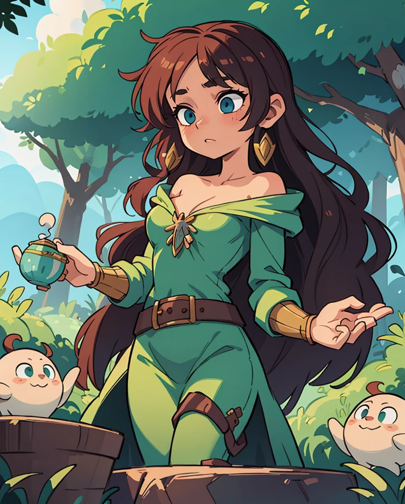 ((best quality, masterpiece)), Young woman, enchantress, magic, Hogwarts, tea, magic