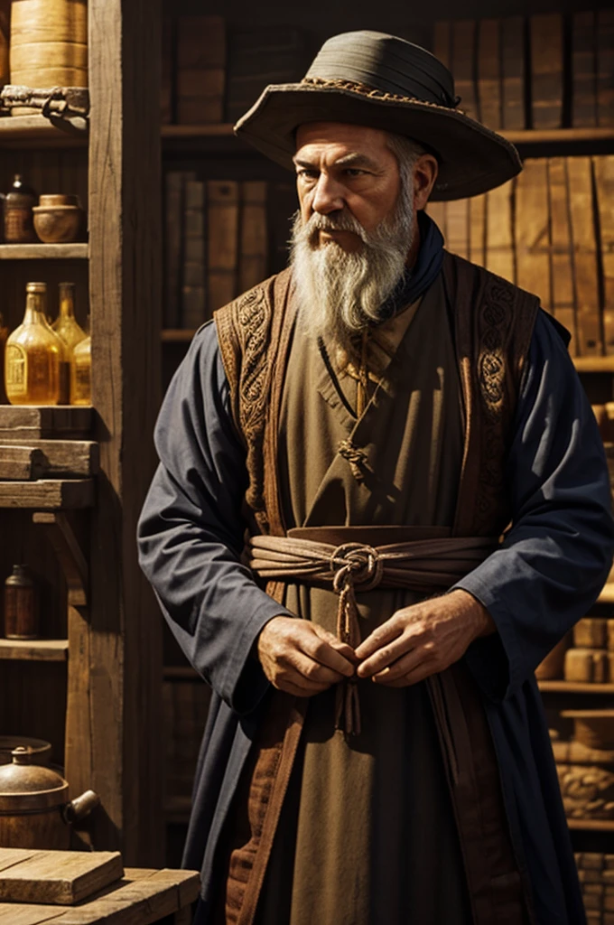 merchant. From the dragon's head