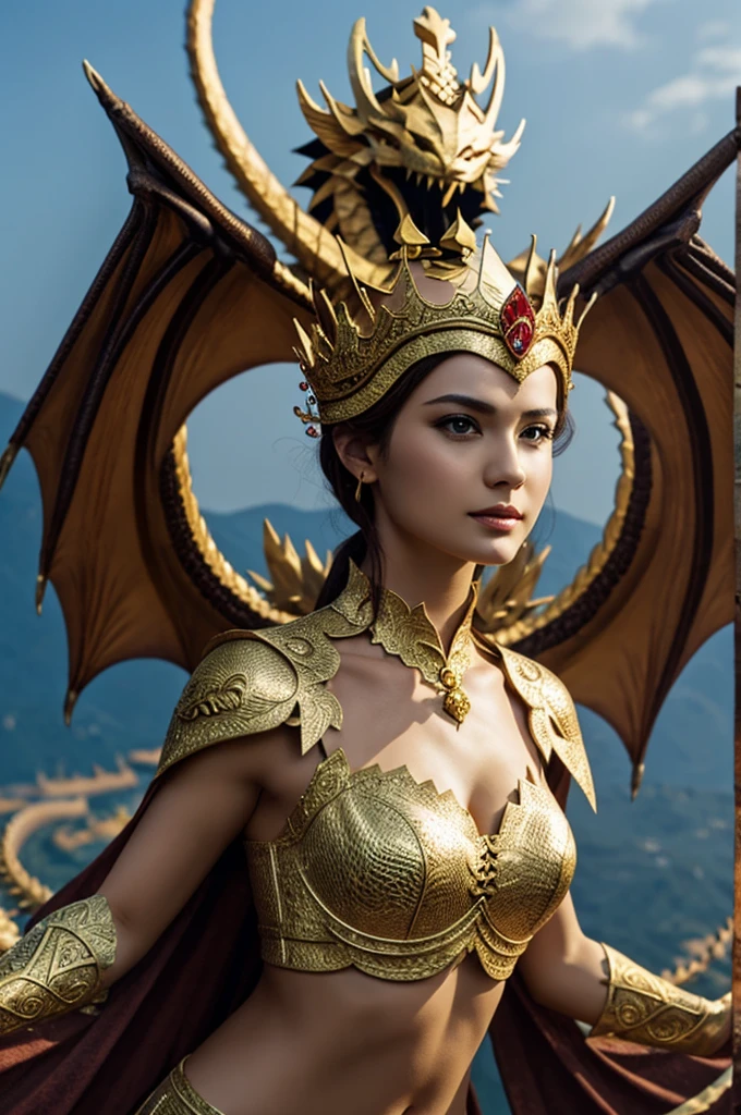 Dragon shaped crown