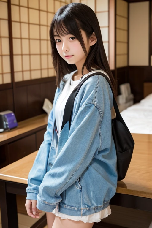 Highest quality,masterpiece,One girl,Japanese,Female college student,