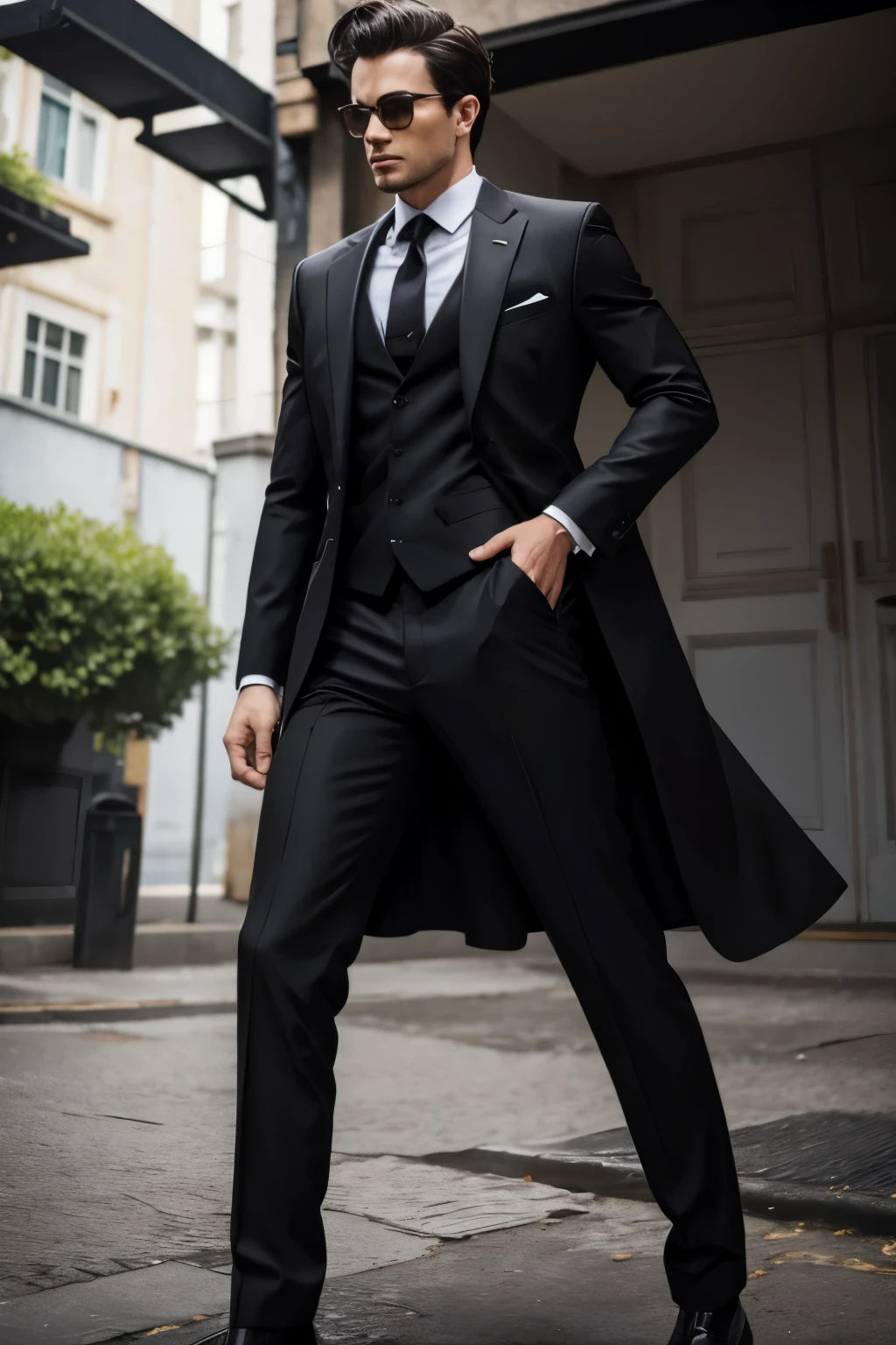 Black suit