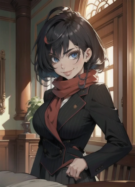 (Masterpiece, best quality:1.2),Anime character,anime boy,grin,high resolution Lens, edgy, wearing a black and red jacket, heterochromia,spiky hair, wearing gloves,black and red gloves,Amazing, finely detail, masterpiece,best quality,official art, extremely detailed CG unity 8k wallpaper,octane render, H. R. Giger style, 8k, best quality, masterpiece, illustration, an extremely delicate and beautiful, extremely detailed ,CG ,unity ,wallpaper,highest quality digital art, Stunning art, wallpaper 4k,8k,64k, HD, unparalleled masterpiece, dynamic lighting, cinematic, epic