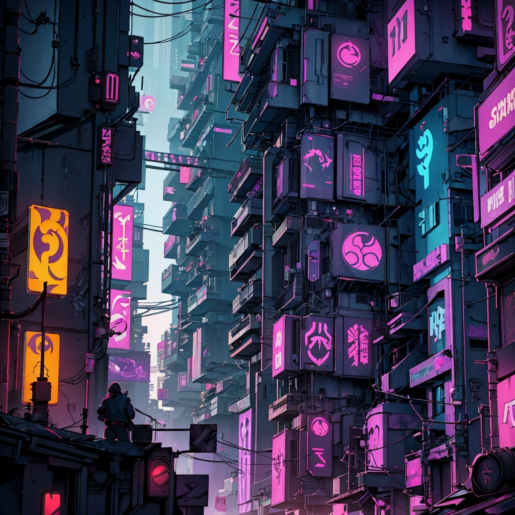 Imagine Rapunzel ((cyberpunk style)), Hi-Tech city, mechanical enhancement, (high-tech fantasy), robotics, blade runner 2049,