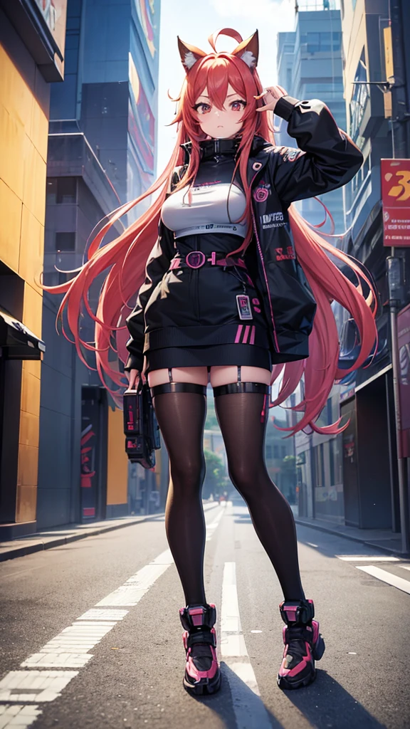 Anime girl with long hair and cat ears in the city, digital Cyberpunk anime art, Cyberpunk Anime Girl mech, female Cyberpunk Anime Girl, Cyberpunk Anime Girl, anime cyberpunk art, Cute Cyborg Girl, Digital Cyberpunk - Anime Art, Cyberpunk anime art, BoobsCyberpunk, Anime Style 4k, Perfect android girl, Cyberpunk beautiful girl, Beautiful girl cyborg