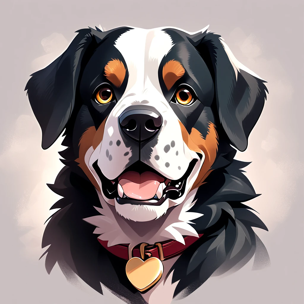 A dog