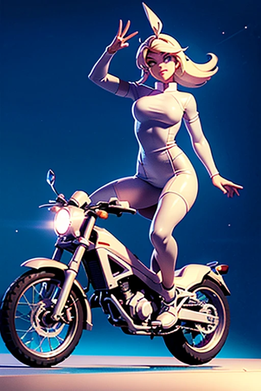 Mobile Game, 2014 action vehicle simulator video game, ragdoll physics, Secret Exit Ltd. Turbo Dismount, Turbo Dismount Character, Video Game Character, Ms. Dismount, Female, Girl, Dynamic Pose, Medium Breasts, Bedroom Setting 