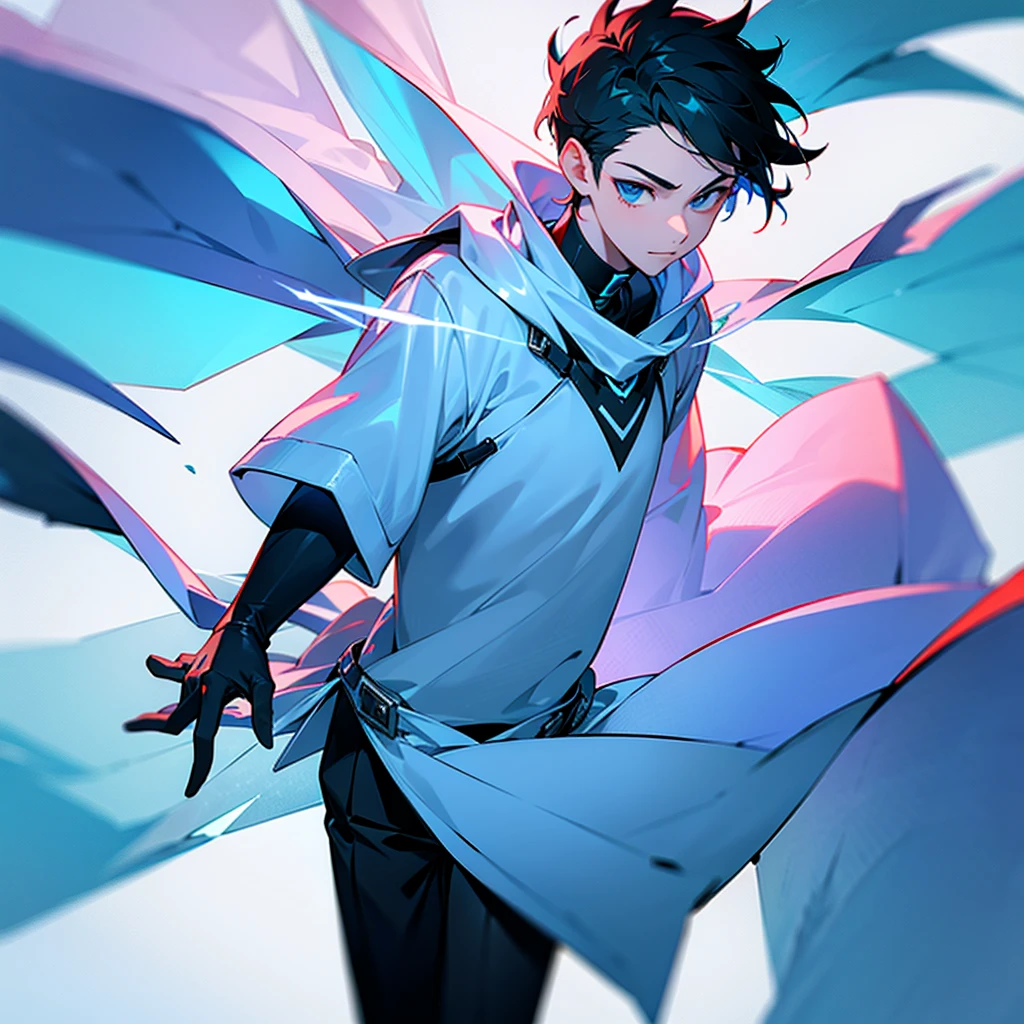 A boy who controls ice