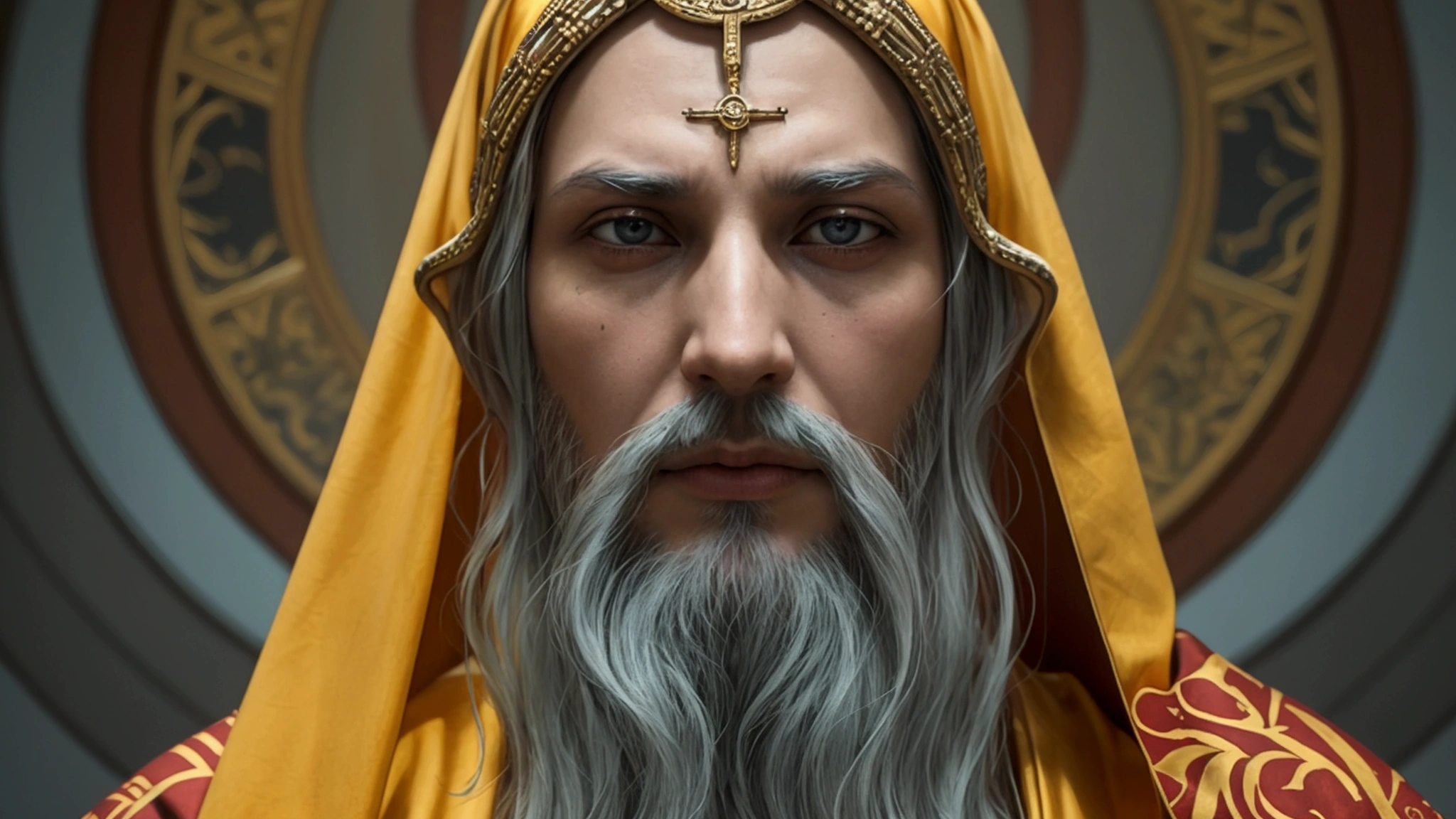 "Description: Depict the influence of cults and new age movements as part of the biblical sign of false prophets and deceptive teachings. Show the allure and dangers of these modern spiritual movements.
Details: Use a color palette with enticing yet ominous tones, such as neon colors combined with darker shadows. Include elements such as:
Cult Leaders: Illustrate charismatic cult leaders or new age practitioners, surrounded by followers who are entranced or devoted.
Symbolism: Show symbolic elements associated with these movements, such as altered religious symbols, new-age paraphernalia, or esoteric practices.
Biblical Reference: Integrate subtle references to Matthew 24:24, such as hidden or obscured text that represents the misleading nature of these teachings.
Capture the allure and danger of modern cults and new age movements, connecting them to the biblical warning about false prophets."