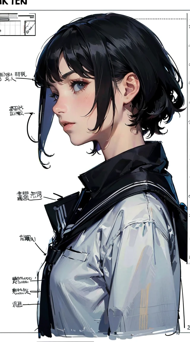 (8k, RAW photo, best quality, masterpiece:1.2),    RanmaChan, RanmaRedShirt　　(character design sheet:1.4), (technical diagram:1.4),
(masterpiece), (best quality),
1girl, (perfect face:1.2), (beautiful face:1.2), black hair, short hair,
, school bag,
happy, high resolution, intricate, terror, miedo 