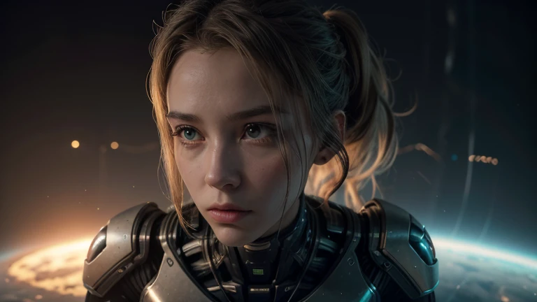 Title: The Legacy of Micaela Gender: Science Fiction Synopsis: In the distant future, Earth has become a hostile place, dominated by megacorporations and pollution. The only hope of survival lies in Micaela, a humanoid created in a laboratory, designed to understand and preserve the essence of humanity.