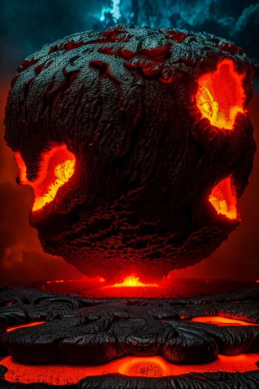 lava Slime monster, lava slime of monstrous red and orange colors that are like lava ,lava Slime creature,
masterpiece,Highest quality,8k,High resolution,
Fantastic,scary,horrific, 
Please draw a lava slime monster. drippy lave slime monster of viscous ooze with gooey lava, 