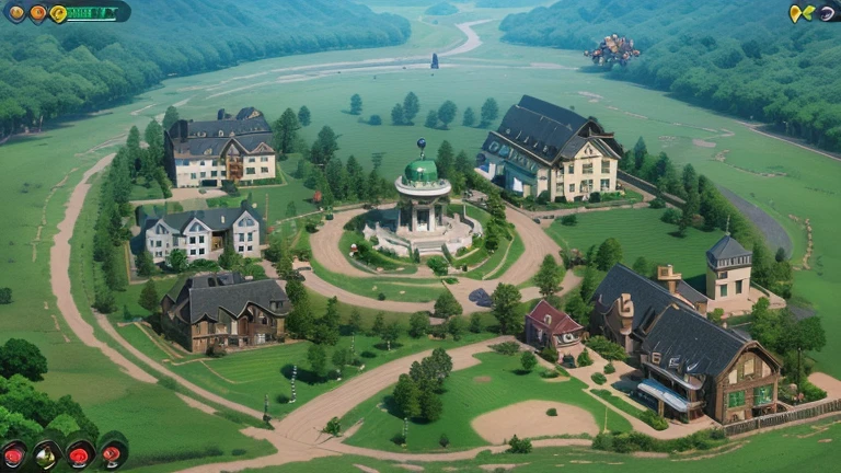 pixel art, Masterpiece, pix, ((( Create images of a Game Based on POKÉMON EMERALD ROGUE 2.0, charachter, Pokémon, NPCs, citys, mappa, small town, Plants of all characteristics))) ,  Anime style, Cute, 4K, masterpiece, detailded.